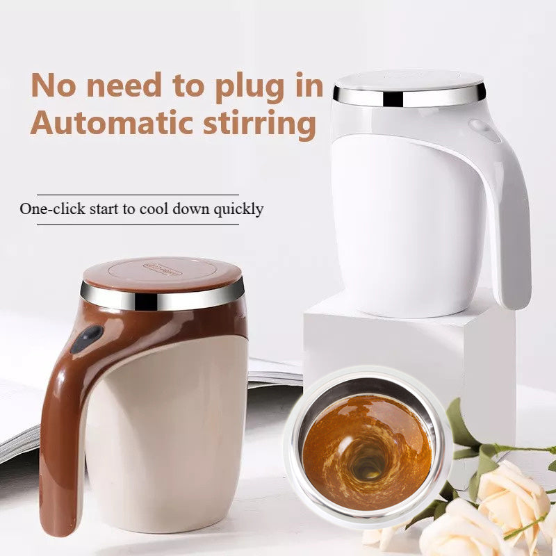 Rechargeable Model Automatic Stirring Cup of Coffee
