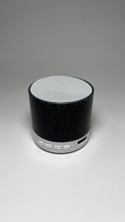 A9 Mini Cracked Bluetooth Speaker - Portable Card-inserted Subwoofer With LED Light, Wireless Speaker, Gift Option