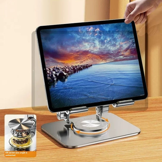 360-degree Rotating Aluminum Alloy Desktop Folding Bracket