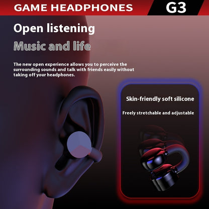 G3 Wireless Bluetooth Headset Cool Transparent Cabin Noise Reduction