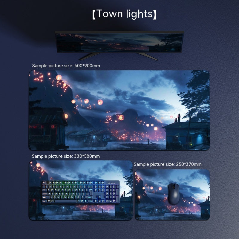 E-sports Games Mouse Pad Computer Keyboard Desk Pad